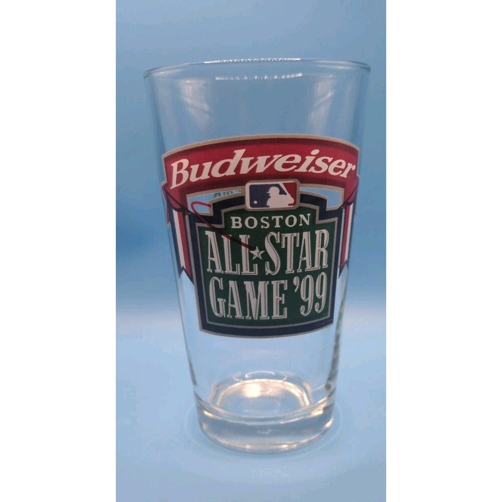 Budweiser ALL STAR GAME July 13, 1999 Boston Red Sox 6.25" Glass
